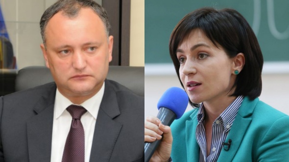Moldovenii îşi aleg preşedintele: Igor Dodon sau Maia Sandu?
