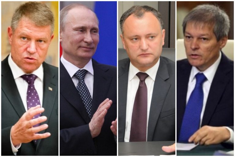 Diferenţă de abordare. Iohannis şi Cioloş „au luat act” de rezultatul votului din Moldova, Putin l-a felicitat pe Dodon şi l-a invitat la Moscova