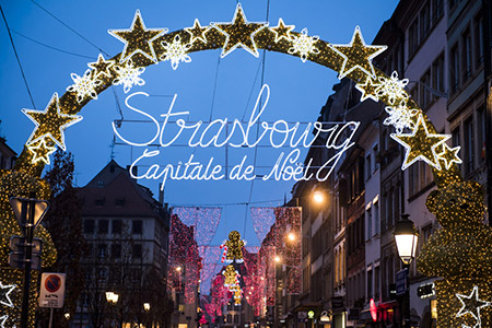Târgul de Crăciun de la Strasbourg este cel mai bun din Franţa. FOTO