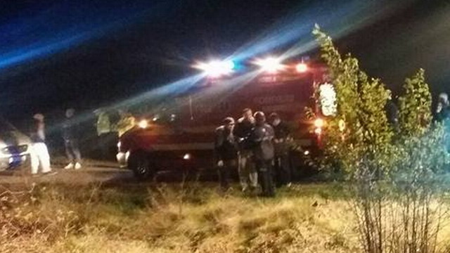 Șapte polonezi au ajuns la spital, după ce mașina în care se aflau s-a răsturnat pe un drum din vestul țării!