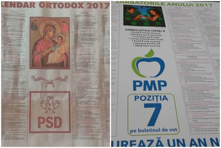 Bătălia electorală se dă în… calendare religioase