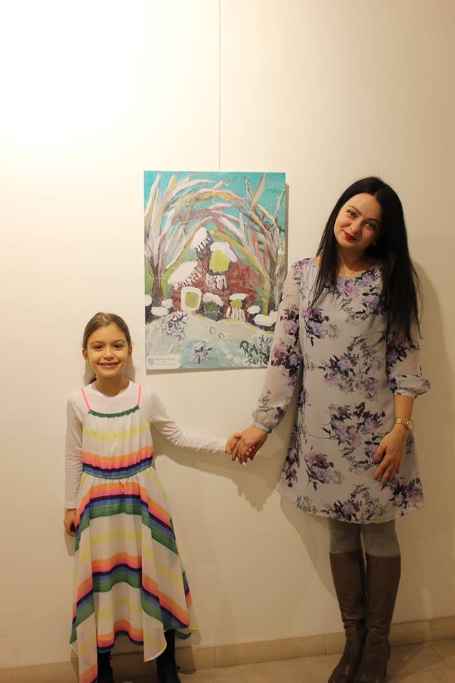 Pictori la cinci ani, cu tablouri expuse la Muzeul Național al Banatului