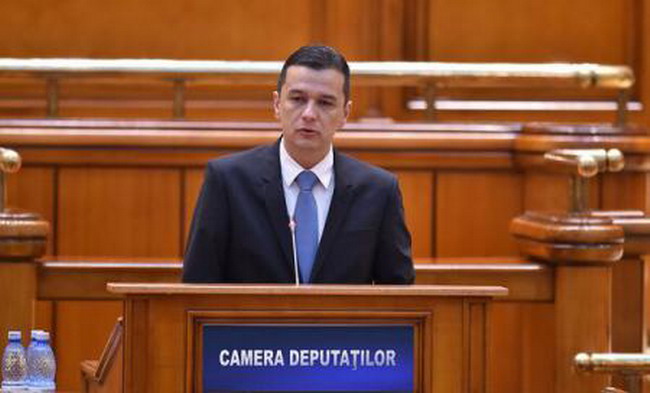 Sorin Grindeanu a cerut votul Parlamentului pentru o „Românie normală”