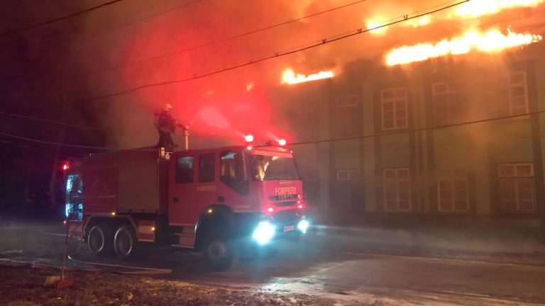 Care este cauza incendiului izbucnit duminică seara la Spitalul de Psihiatrie din Gătaia