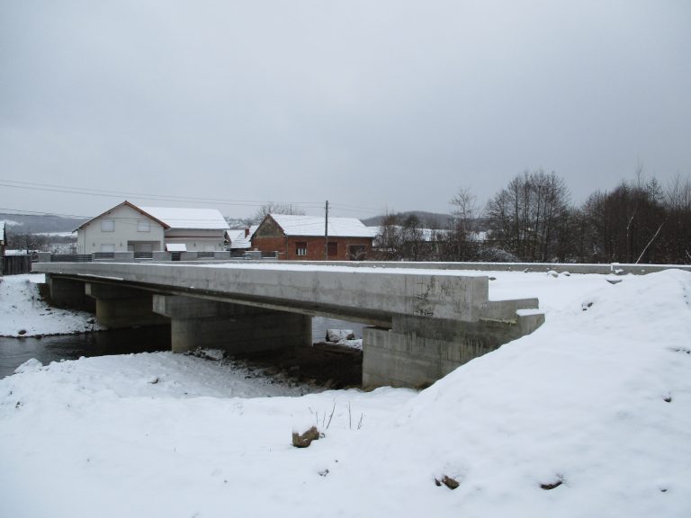 Jumătate de milion de lei, de la Guvern, pentru un pod nou în județul Timiș