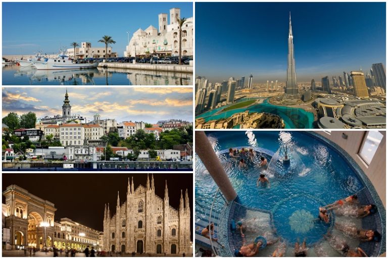 Sărbătorește Sfântul Valentin cu stil – la Dubai, Belgrad, Bari sau Milano!