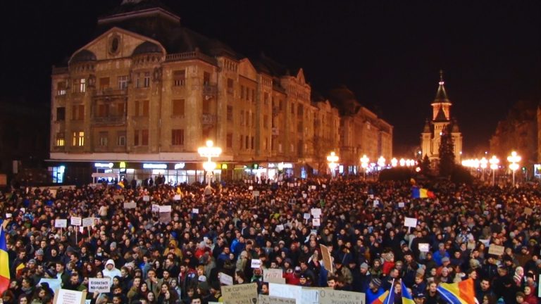 MESAJUL Societății Timișoara către guvernanți: ”nimeni și nimic nu ne mai poate intimida!”