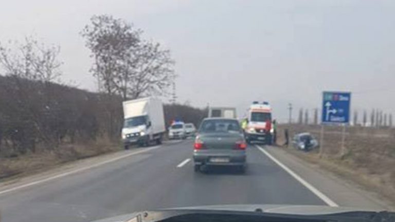 Accident pe DN7!