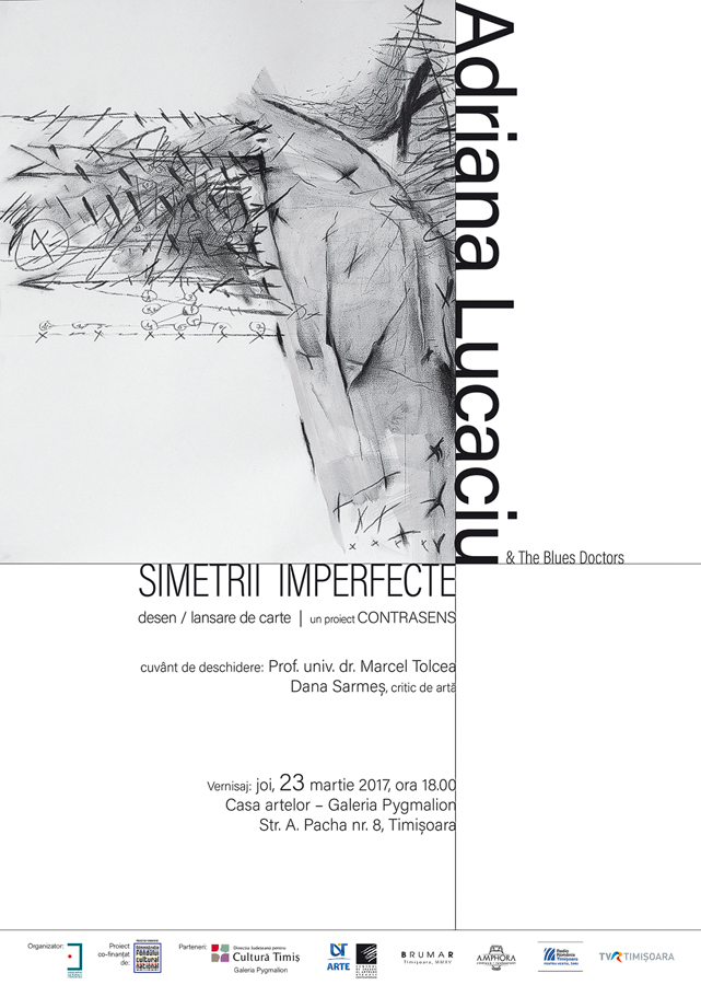 “Simetrii imperfecte” – exercițiu plastic complex, la galeria Pygmalion