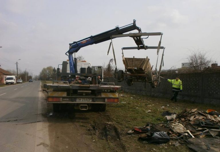La Timişoara se ridică şi căruţe
