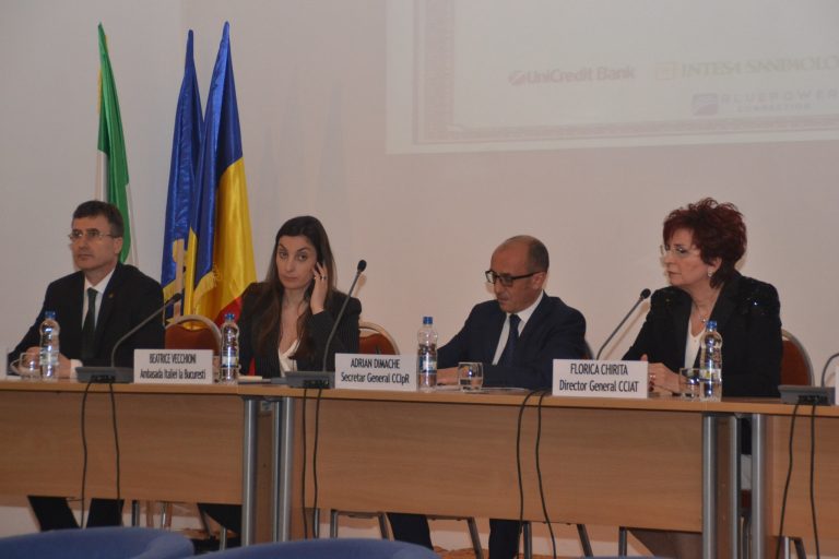 Firmele italiene au întâlnit instituțiile statului român-VIDEO