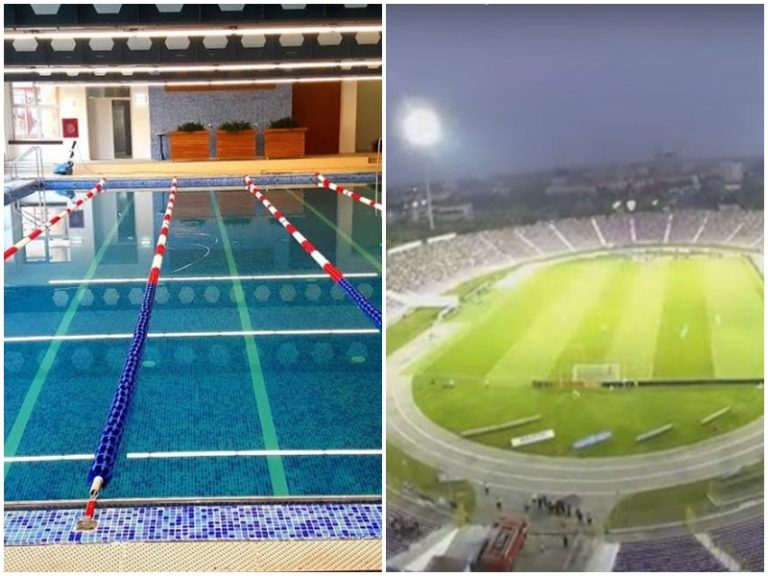 Bazine de înot pentru toate oraşele din Timiş şi un stadion pentru Timişoara-VIDEO