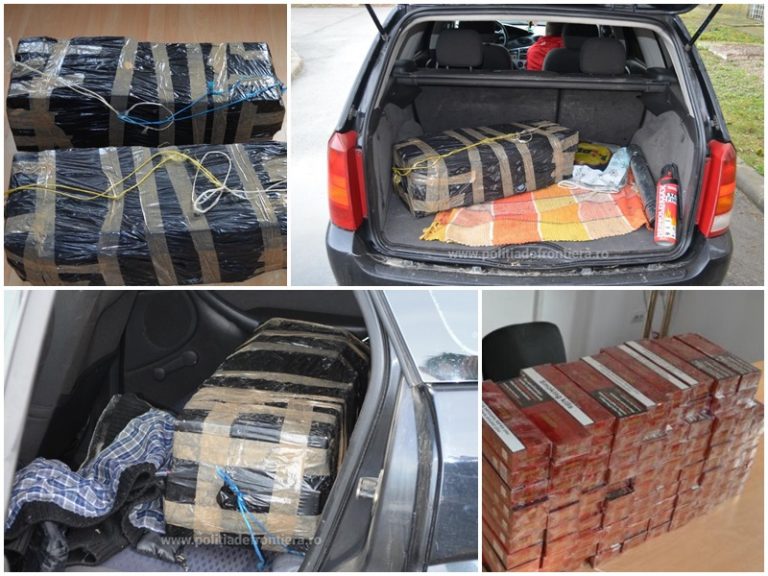 Adio ţigări de contrabandă. O nouă captură a fost făcută pe graniţa cu Serbia