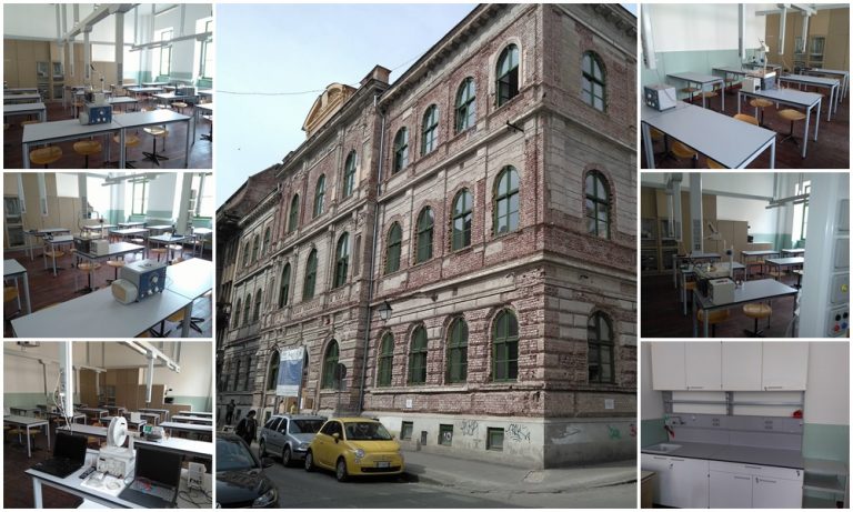 Laboratoare noi, în liceu vechi-VIDEO