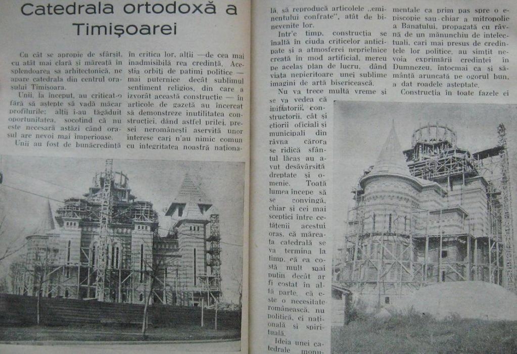 Imagini pentru imagini vechi catedrala timisoara