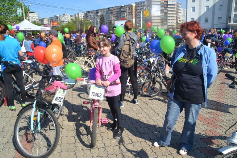 Valul bicicletelor verzi a inundat din nou orașul – VIDEO