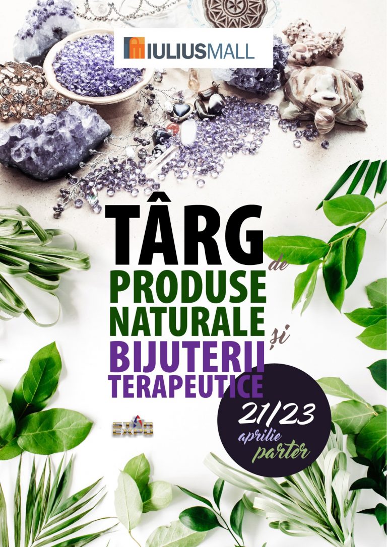 Târg de produse naturale și bijuterii,  teatru de păpuși pentru copii, în week-end, la IULIUS MALL Timișoara
