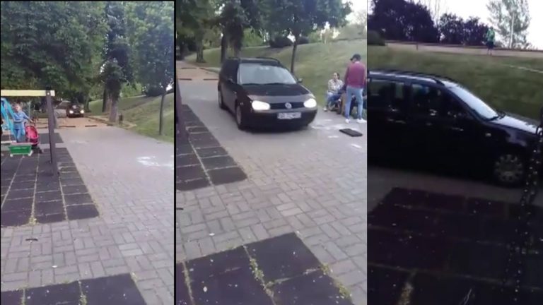 Atenție părinți! Pericol în Parcul Copiilor dintr-un mare oraș din vestul țării! VIDEO
