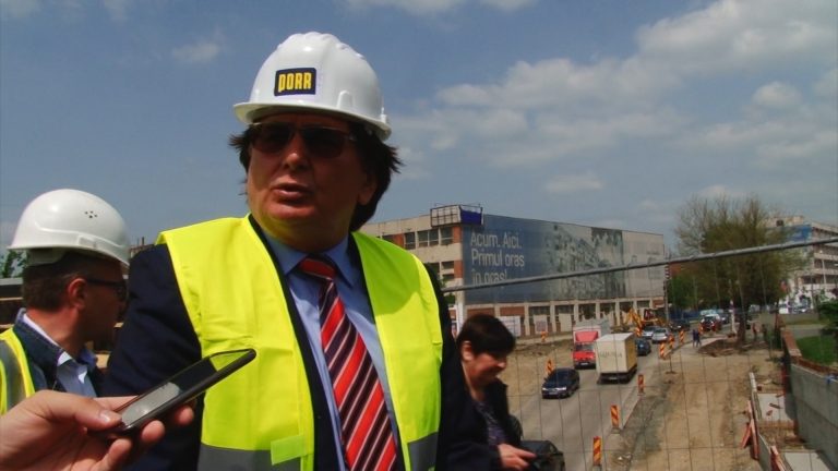 Robu se justifică și dă vina pe… natură, pentru stadiul lucrărilor de la Pasajul Jiul