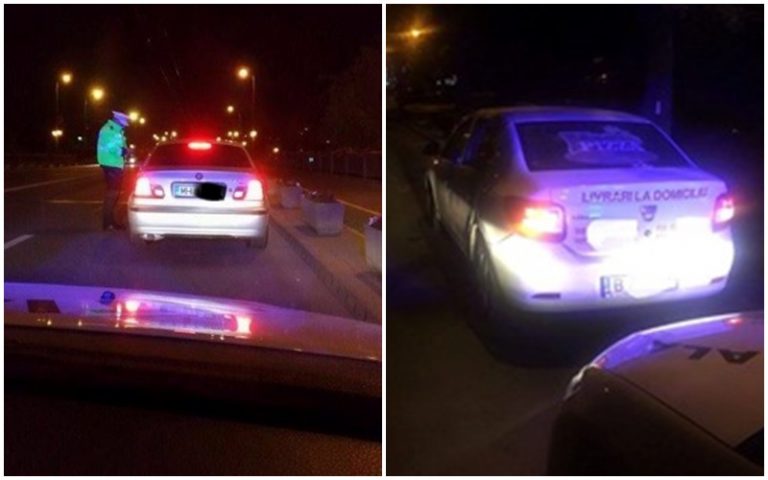 Drifturi cu BMW-ul pe o stradă din Timişoara. Ce amendă a primit teribilistul