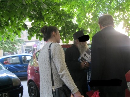 Călugăr amendat la Timișoara