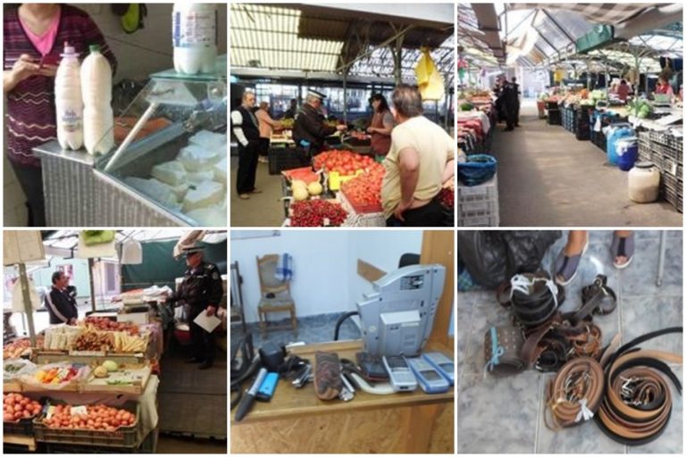 Polițiștii au înmulțit controalele în piețele din Timișoara