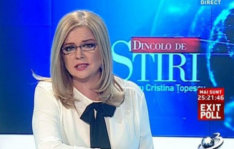 Cristina Țopescu și-a anunțat demisia de la Antena 3 pe Facebook