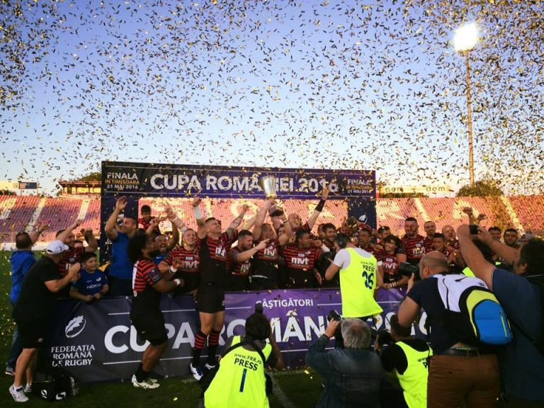 Excepțional! Timișoara este campioana României la rugby! Saracens au fost felicitați de premierul Grindeanu