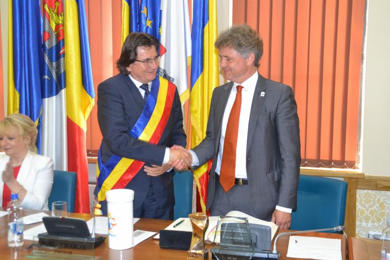 Un sfert de secol de prietenie cu orașul Karlsruhe, ca o nuntă de argint