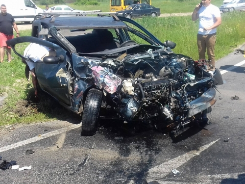 Moarte cumplită pe o şosea din vestul țării! În accident a pierit un fotbalist de numai 20 de ani VIDEO