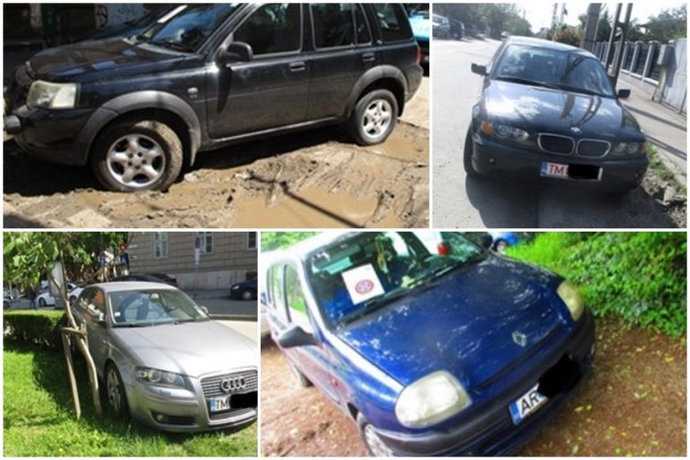 Sute de amenzi pentru nesimțiții traficului din Timișoara!