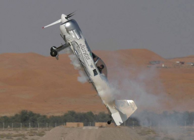 Show aerian la Timişoara, la ceas de seară