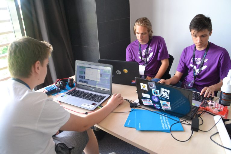 Tinerii din Banat, inițiați în ,,cibernetica albă”, partea mai puțin cunoscută a calculatoarelor. FOTO