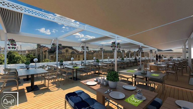 SURPRIZĂ! Terasa de pe Modex: „Frumos, dar ilegal!”