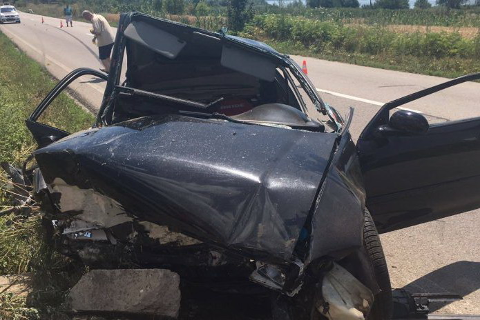 Grav accident pe DN 57! A fost nevoie de elicopterul SMURD!