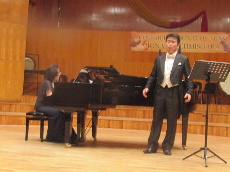 Recital de excepţie al baritonului corean Liu Hyunseong, la Timișoara-VIDEO