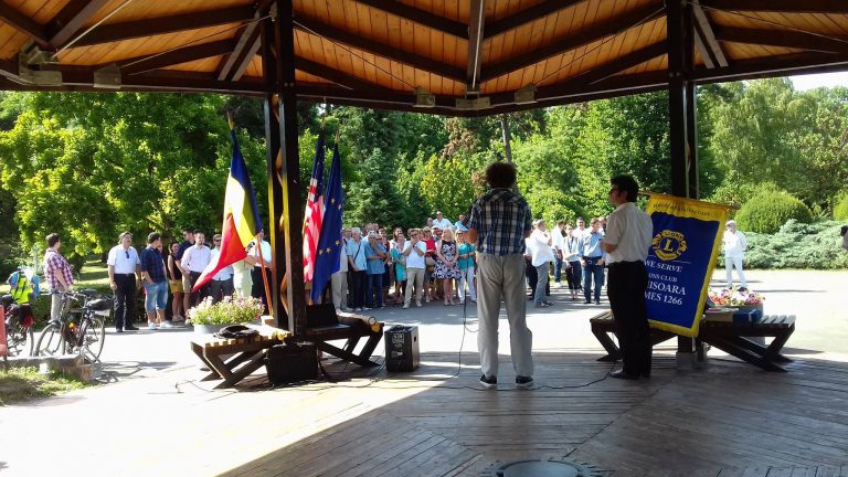 Ceremonie comună de predare-primire a colanului la Cluburile Rotary şi Lions din Timişoara