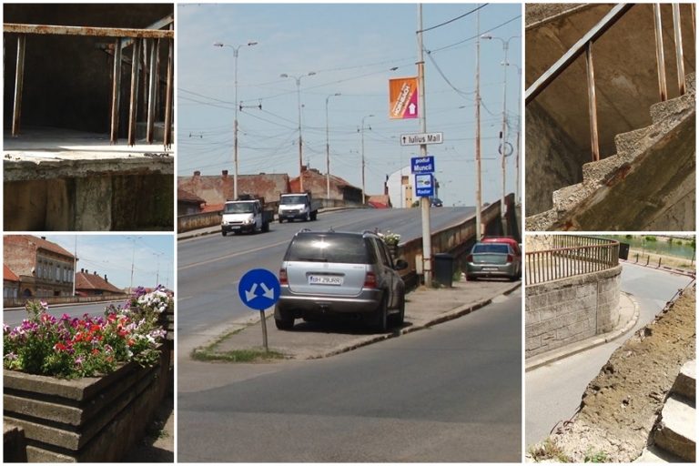 Podul Iuliu Maniu din Timișoara, în așteptarea primei victime?! VIDEO
