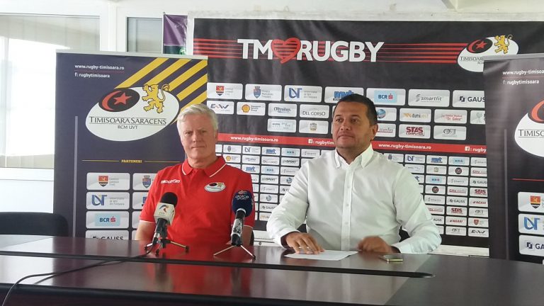 Echipa de rugby SCM Timișoara Saracens are un nou antrenor, pe australianul Matthew Brian Williams