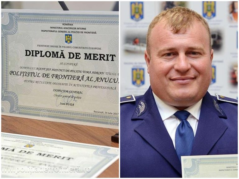 Polițistul de frontieră al anului 2017 e din Timiș