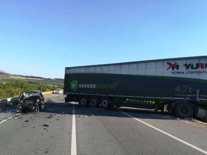 Accident mortal pe ,,șoseaua groazei” din vestul țării! Galerie FOTO