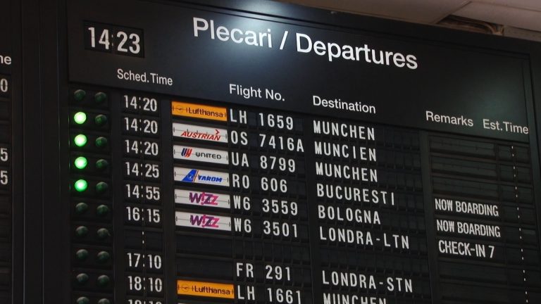 Zboruri anulate la Aeroportul din Timișoara. Ce rute importante nu vor mai fi operate