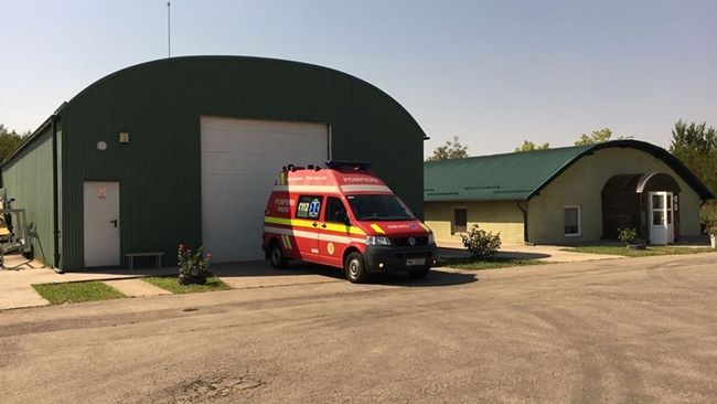 O ambulanță SMURD a ajuns la Punctul de Lucru Giroc