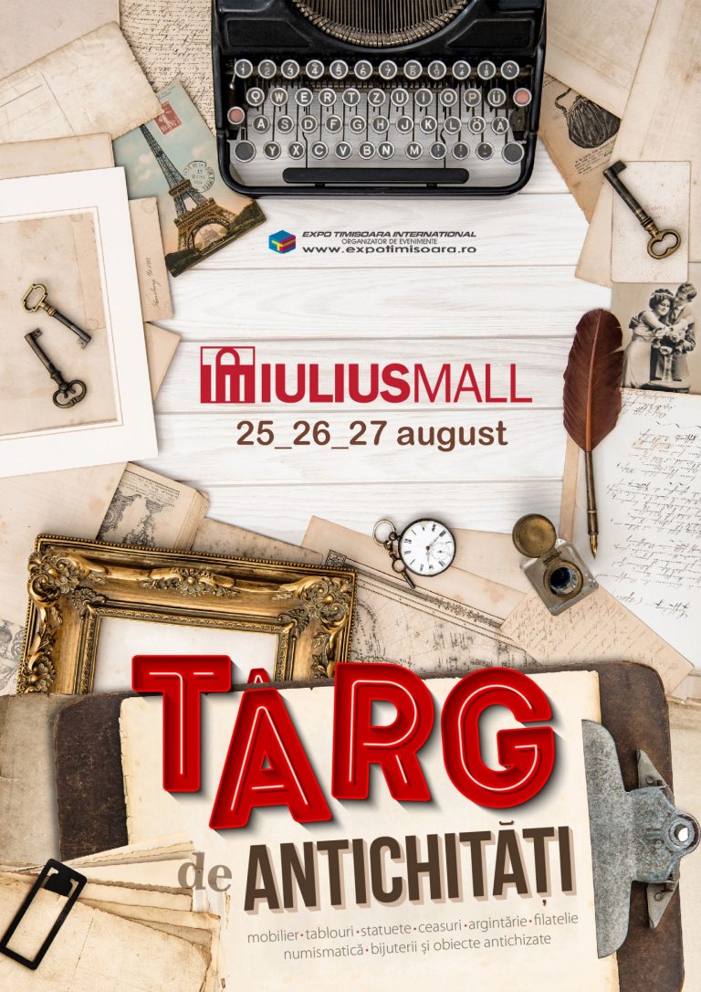 Colecționari de antichități din regiune, în week-end, la Iulius Mall