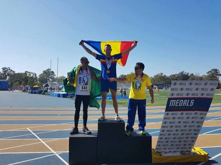 Un pompier cărășan, dublu campion și multiplu medaliat la Los Angeles