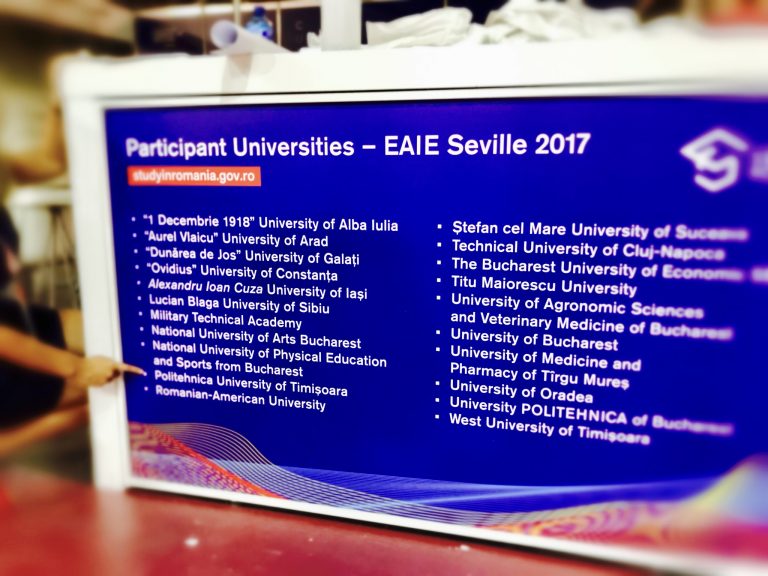 Politehnica timișoreană participă la Conferința EAIE din Sevilla