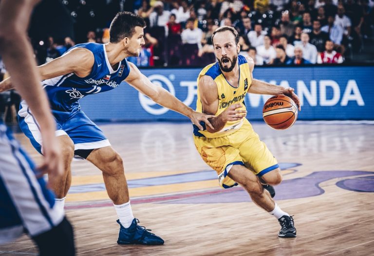 Debut amar la Eurobasket pentru naționala României! Fundașul BCT-ului s-a aflat pe lista marcatorilor