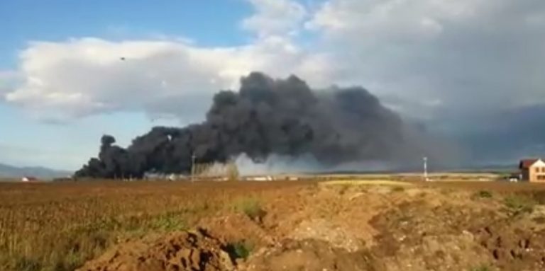 Incendiul de la Orăștie a fost localizat, acum se analizează pagubele și impactul asupra mediului