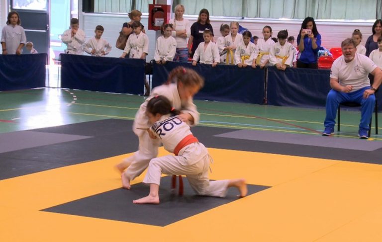 Regal de judo la Dumbrăviţa (video)