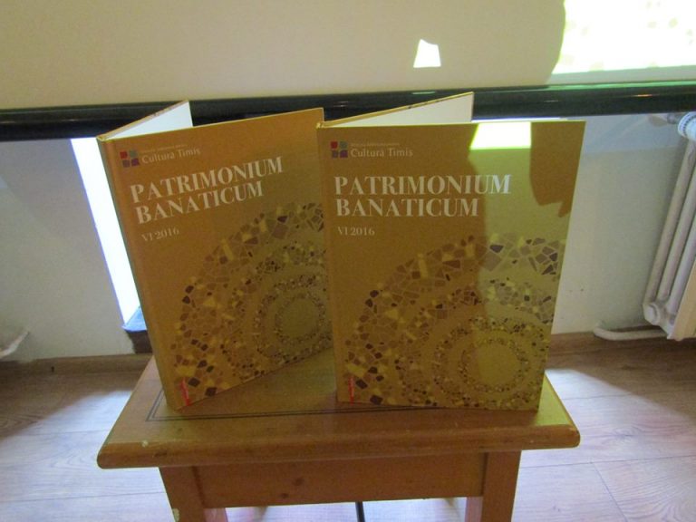 Revista „Patrimonium Banaticum”, la al șaselea volum, după zece ani de întrerupere. Foto